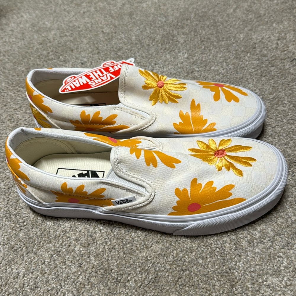 Vans classic slip ons. Brand new with box. Women’s size 7.